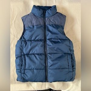 Boy blue vest size 7-8